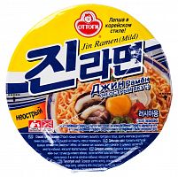 Лапша быстрого приготовления Jin Ramen (Mild) 65 г КОРЕЯ