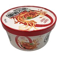 Лапша быстрого приготовления Wangbaiji со вкусом острого говяжьего масла 146г