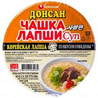 Лапша быстрого приготовления Don San Beef 86 г КОРЕЯ