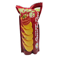 ЧИПСЫ YAMCHIP "КАРТОФЕЛЬНЫЕ СО ВКУСОМ ТОМАТА" 33Г