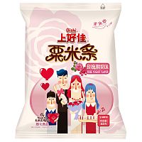 Кукурузные палочки Oishi Noodles со вкусом розового йогурта 32г