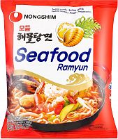 Лапша быстрого приготовления Seafood Ramyun 125 г КОРЕЯ
