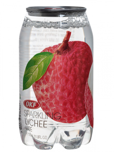 Напиток газированный Sparkling Lychee со вкусом личи, OKF, пэт., 350 мл КОРЕЯ