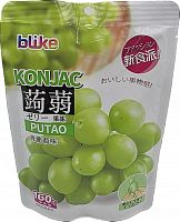 Желе мармеладное с конжаком Blike Зеленый виноград 160г