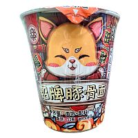 Лапша  Le Ramen Meow Тонкоцу со свиным бульоном 73г