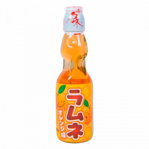 Напиток газированный Hata Kosen Ramune Рамунэ Апельсин 200мл