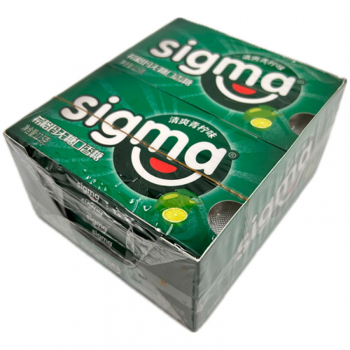 Жевательная резинка без сахара SIGMA со вкусом лайма 12,5г фото 2