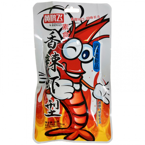 Закуска (снеки) со вкусом креветки Нuang Peng Fei 36г