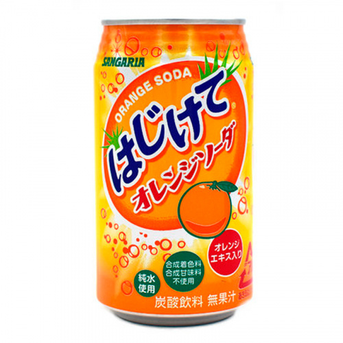 Напиток газированный Sangaria Orange Апельсин 350мл