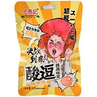 Конфеты Hong Tai Kee Foods Ujane Супер кислые Грейпфрут 22г