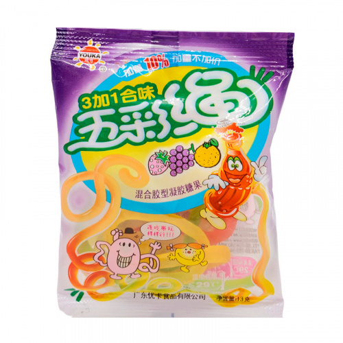 Мармелад Youka фруктовые колечки 13г