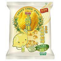 Воздушная кукуруза Oishi Sweet Corn Pops со вкусом лимона 35г