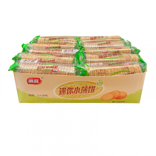 Печенье Shunwang Mini зеленый лук 58г