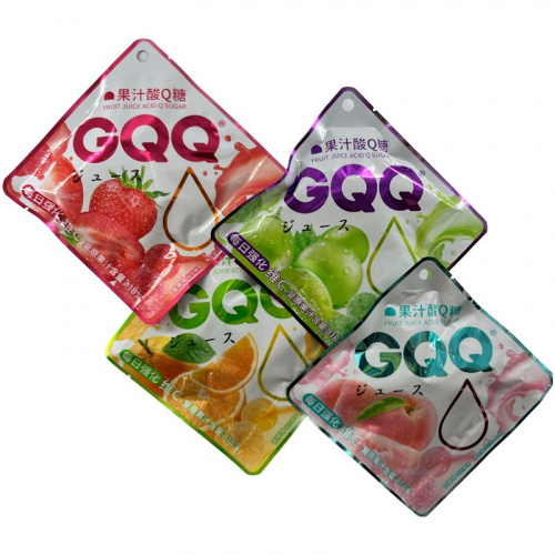 Мармелад GQQ Fruit Juice Микс вкусов 23г