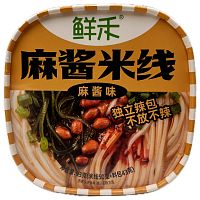 Лапша быстрого приготовления Wangbaiji со вкусом соуса из кунжутной пасты 93г