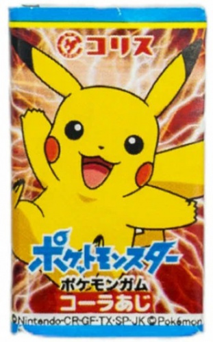 Резинка жевательная Coris "Pokemon" вкус яблока 5г ЯПОНИЯ