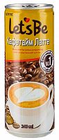 Напиток кофейный безалк. негаз. Let's be Cafetime Latte 240мл КОРЕЯ