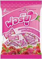 Конфета жевательная Boonprasert "For You" Strawberry со вкусом клубники, 140г ТАИЛАНД