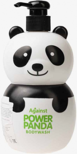 Мыло жидкое для тела Against панда PowerPanda BodyWash с молочком 800мл ТАЙВАНЬ