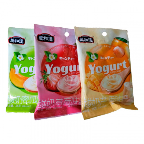 Конфеты Wanda Yogurt Фруктово-йогуртные 25г