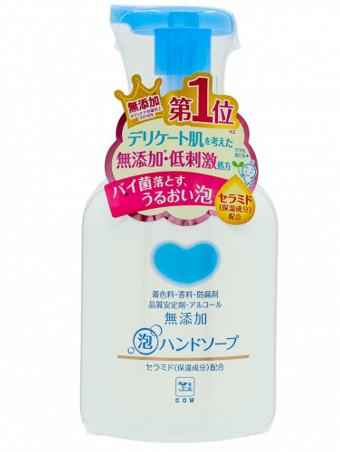 Мыло-пенка для рук COW BRAND "Mutenka" натуральное бут, 360мл ЯПОНИЯ