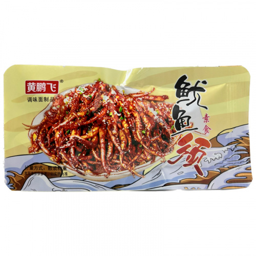 Закуска (соевая) Huang Peng Fel со вкусом кальмара 20г