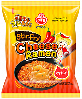 Лапша быстрого приготовления Stir Fry Cheese Ramen (Spicy) 130 г КОРЕЯ
