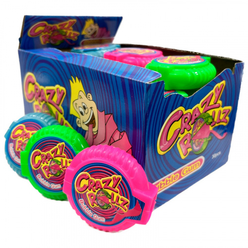 Жевательная резинка Deer DaDa Crazy Rollz вкусовой микс 10г