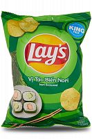 Картофельные чипсы Lay`s со вкусом морских водорослей нори, 53 г ВЬЕТНАМ