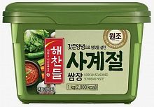 Соевая и смешанная перцовая паста для мяса CJ (Си-Джей) 1кг Корея