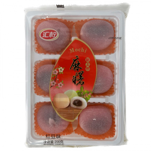 Моти Hui Ning Li Dafu со вкусом красной фасоли 200г