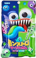 Резинка жевательная Marukawa Monstr Marvel (виноград, содовая) 37г ЯПОНИЯ